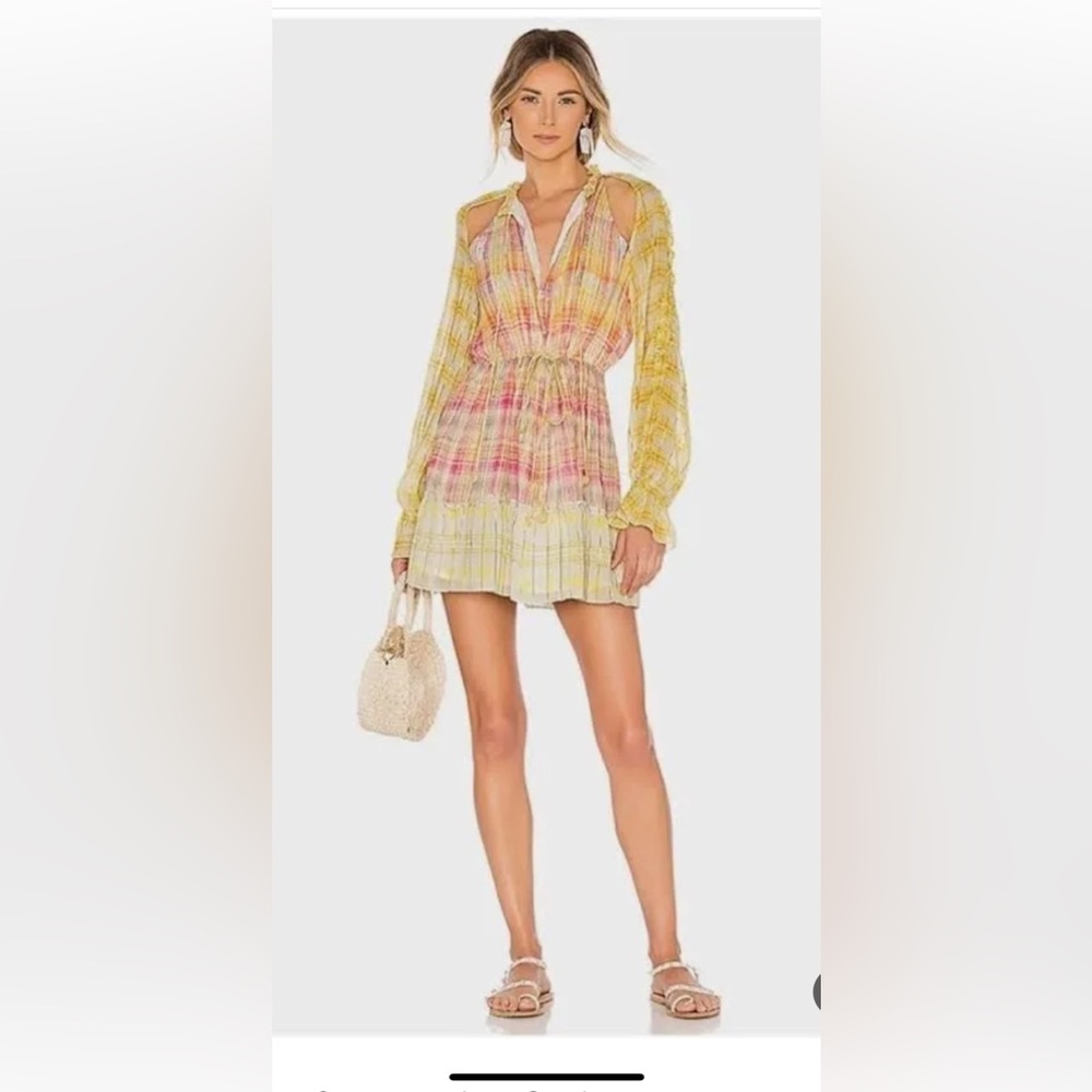 NWOT Hemant and Nandita Mini Long Sleeve Dress XS